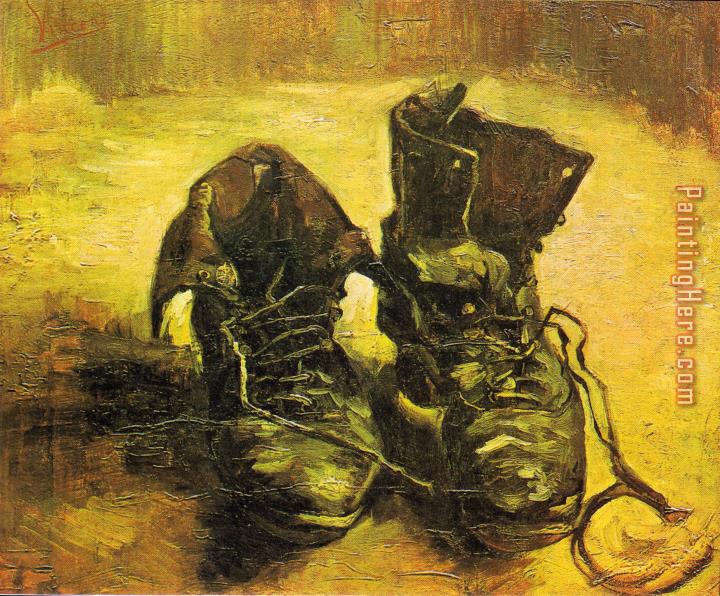Vincent van Gogh A Pair of Shoes